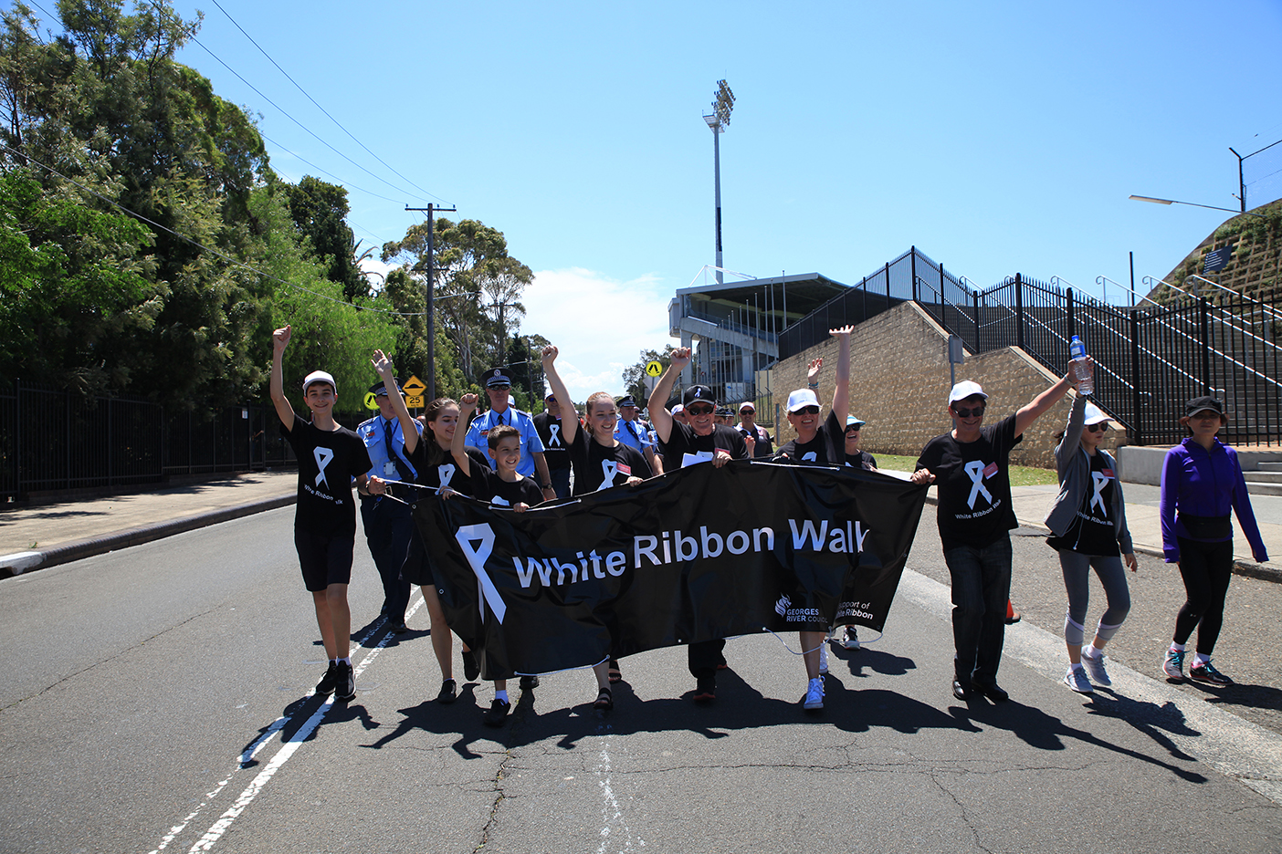 White Ribbon involvement at the Sydney Self Defence Centre